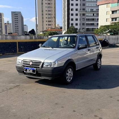 FIAT UNO 1.0 MPI MILLE WAY ECONOMY 8V FLEX 4P MANUAL